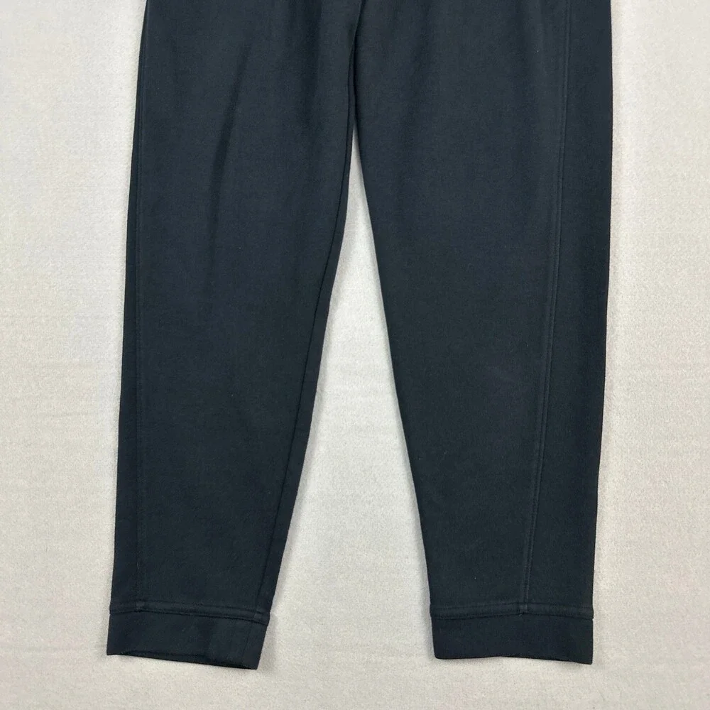 Nike Pants Men Large Black Solid Tapered Athletic Dri Fit Drawstring Basketball